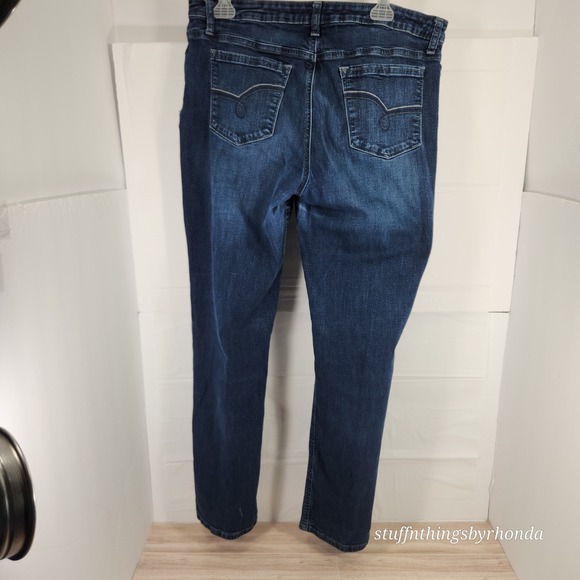 Womens Lee Riders Midrise Straight Jeans Size 14M / 36"x30" - Picture 3 of 5